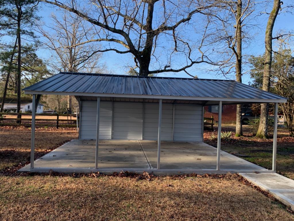 Photo of Item # 121 A Frame Vertical Carport