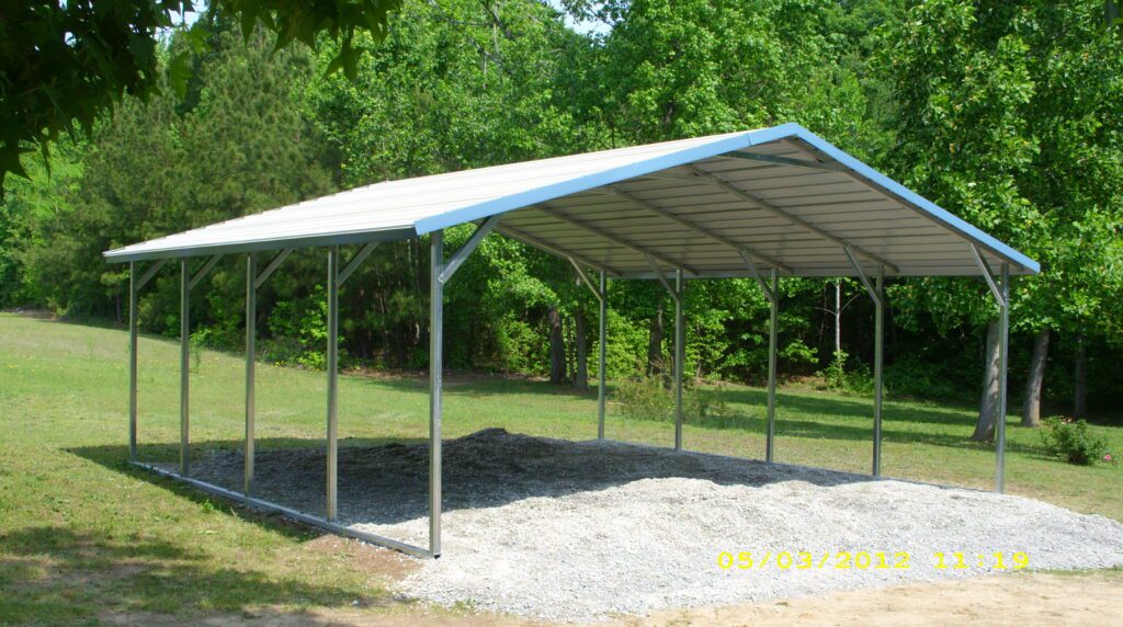 Photo of A Frame Carport Item # 67
