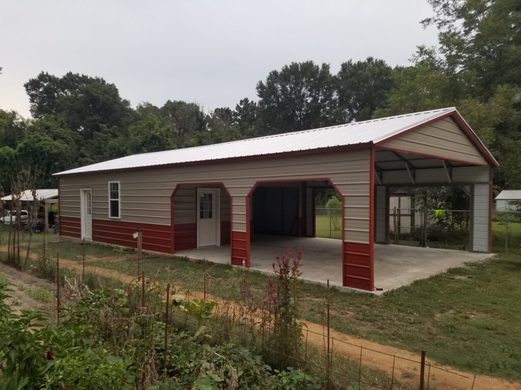 Photo of 24x51x9 Vertical Roof Sidewinder Combo